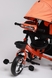 Велосипед 3-х колесный с капором, родительская ручка CBI6161 Оранжевый (2000989529279) Фото 2 из 9