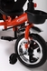 Велосипед 3-х колесный с капором, родительская ручка CBI6161 Оранжевый (2000989529279) Фото 9 из 9