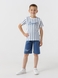 Костюм футболка+шорти для хлопчика Baby Show 5187 116 см Синій (2000990528162S) Фото 1 з 17