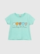Костюм футболка+шорти для дівчинки Baby Show 16488 110 см М'ятний (2000990554215S) Фото 2 з 10