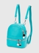 Сумка-рюкзак жіноча 8176 Бірюзовий (2000990549242A) Фото 1 з 9