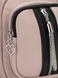 Сумка-рюкзак жіноча 9930-2 Рожевий (2000990560377A) Фото 7 з 9