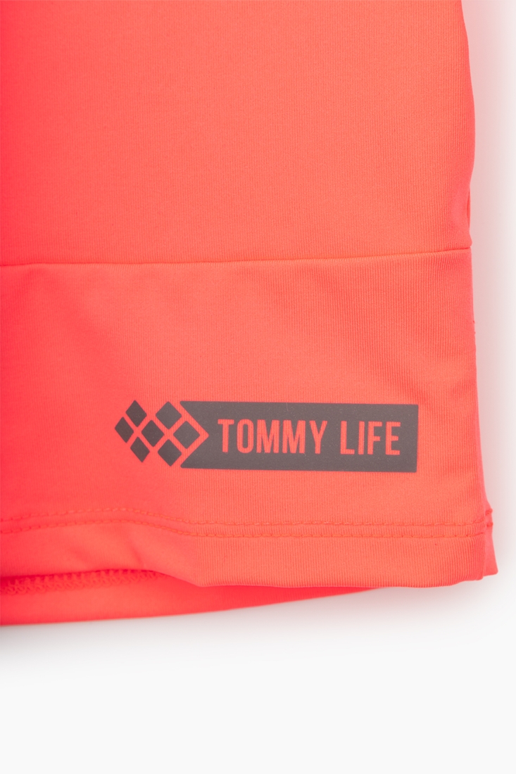 Фото Футболка фитнес однотонная Tommy life 97265 XL Розовый (2000989754725A)