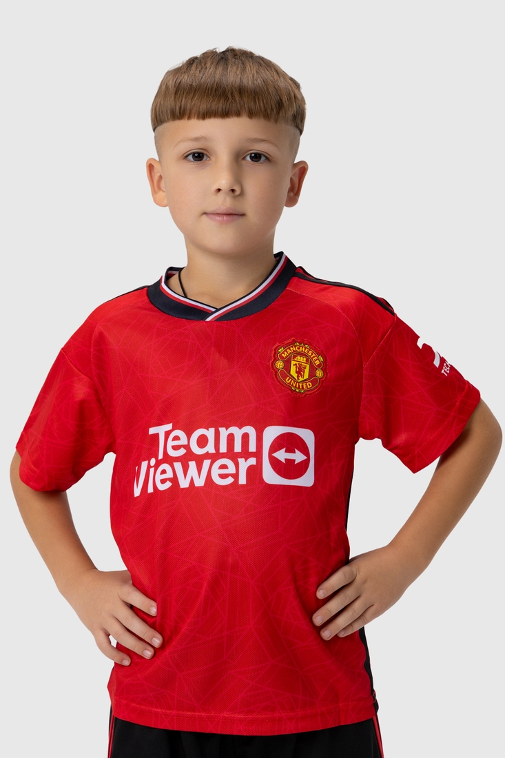 Фото Футбольна форма для хлопчика BLD МАНЧЕСТЕР ЮНАЙТЕД RASHFORD 104 см Червоний (2000990102232А)