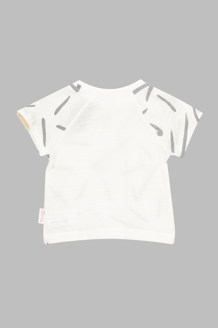 Фото Костюм (футболка+шорты) для мальчика Beyaz Bebek 2194 74 см Серый (2000990302823S)