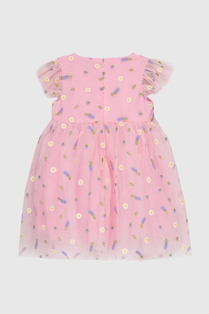 Фото Платье бальное с узором для девочки Wecan 24341 110 см Розовый (2000990342959A)