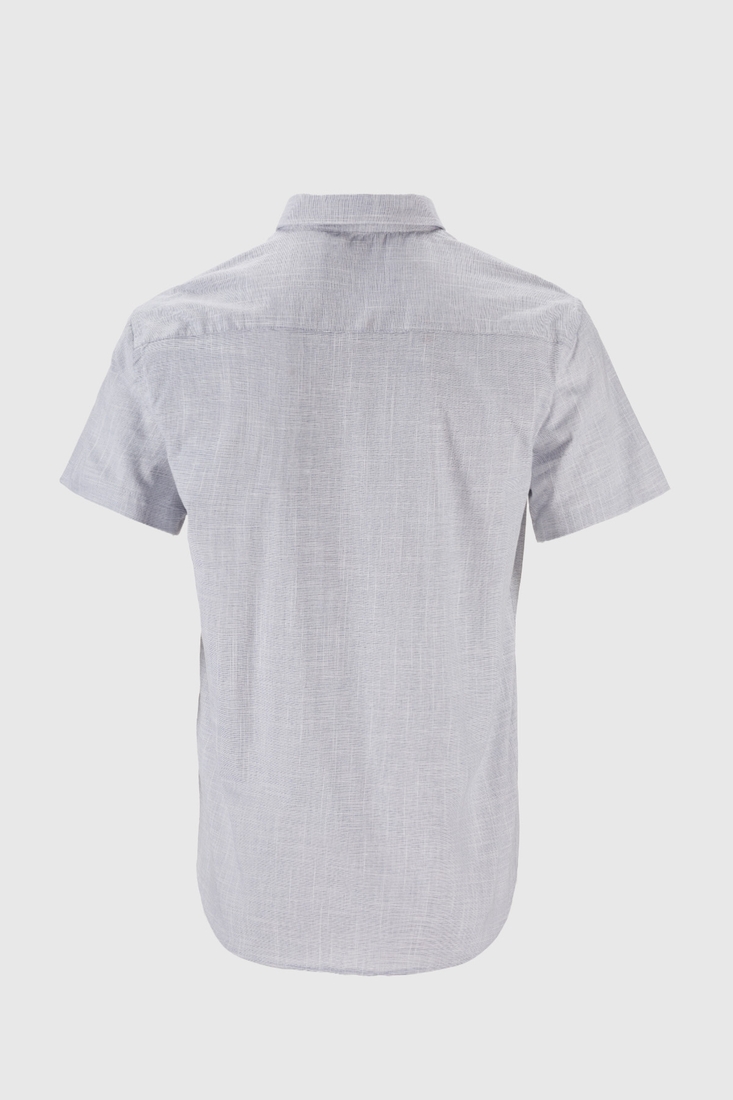 Фото Рубашка классическая однотонная мужская Redpolo 3916 M Светло-серый (2000990622013S)