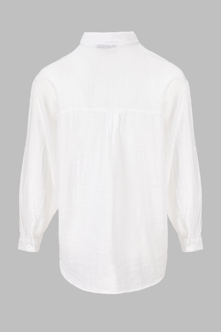 Фото Рубашка однотонная женская AYN 1958 L Белый (2000990421524S)