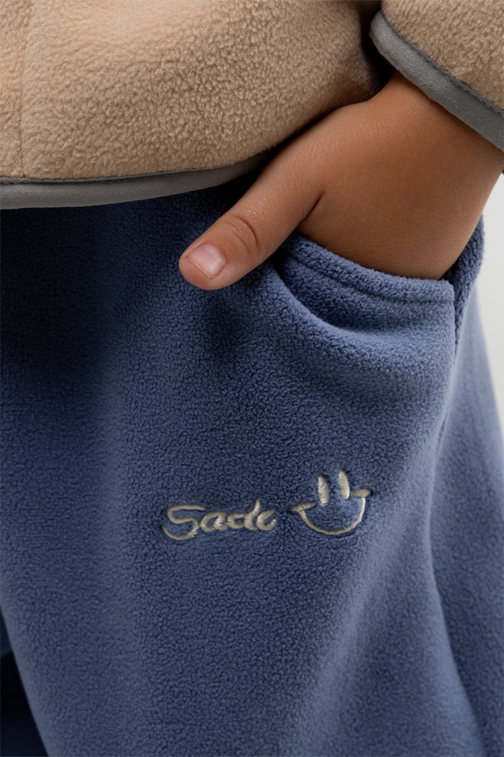 Фото Спортивні штани однотонні для хлопчика Lizi 9107 98 см Синій (2000989835073W)