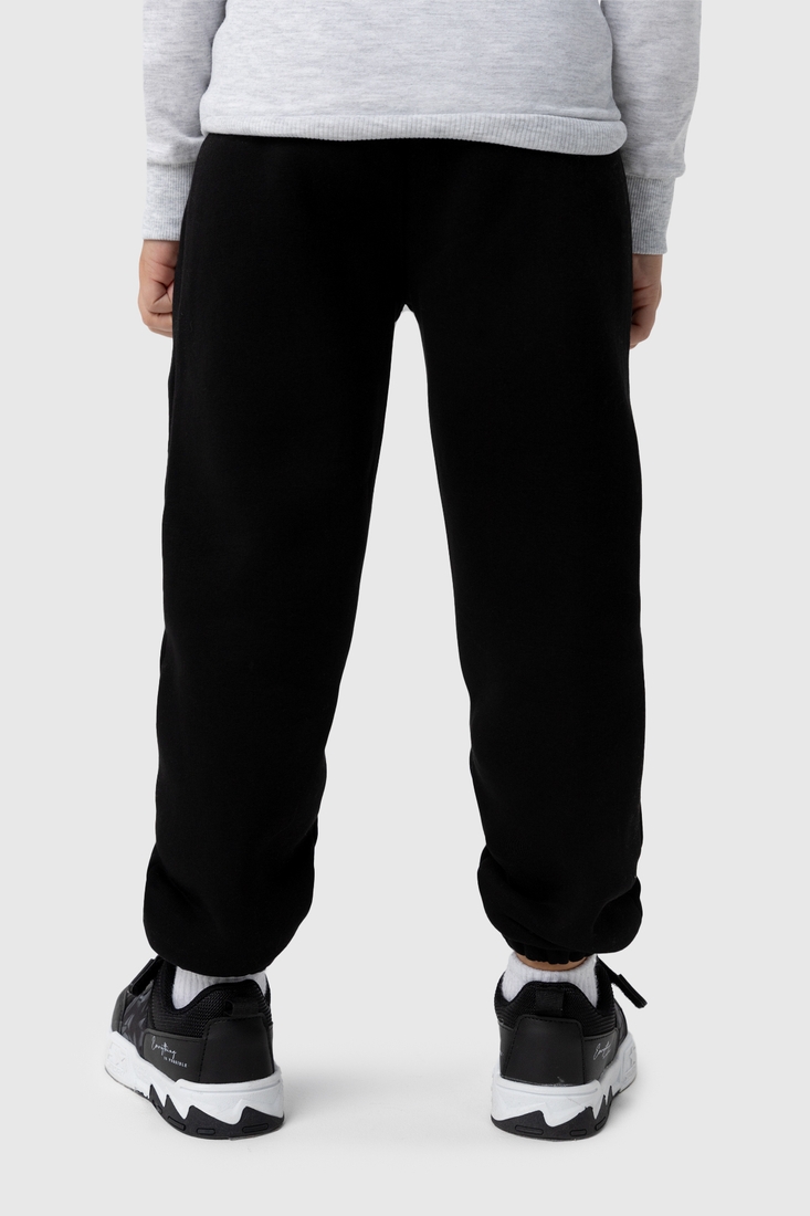 Фото Спортивные штаны с принтом для мальчика Pitiki 1925 152 см Черный (2000990143907W)