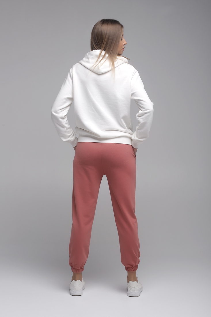 Фото Спортивні штани жіночі 23-1410 L/XL Пудровий (2000989374251D)