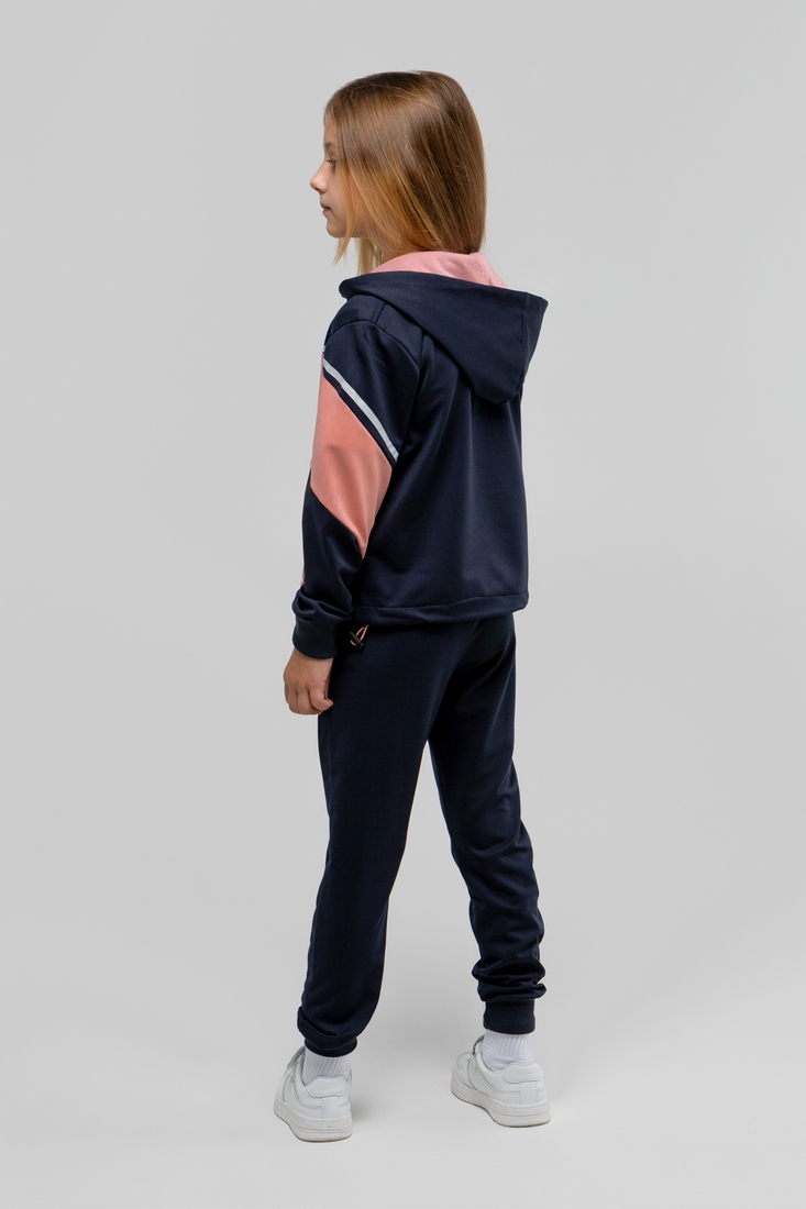 Фото Спортивный костюм для девочки S&D 6775 кофта + штаны 146 см Персиковый (2000989917670D)