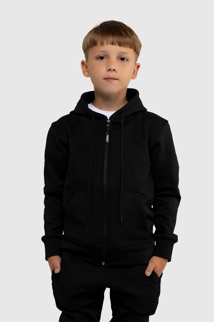 Фото Спортивный костюм для мальчика ADK 2835 кофта + штаны 146 см Черный (2000989916376D)