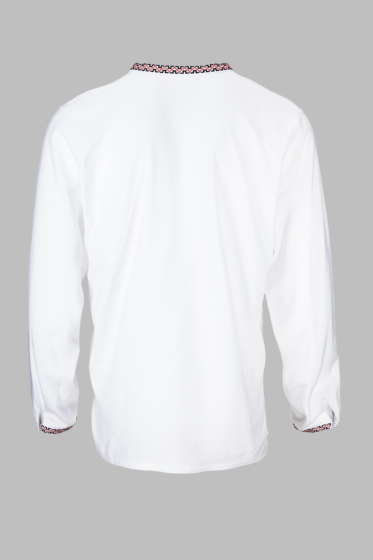 Фото Вышиванка рубашка мужская 1304-52 XL Белый (200099049491022D)