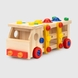 Игрушка деревянная "Стучащая машина" JHTOY-058 Разноцветный (2002014993567) Фото 3 из 8