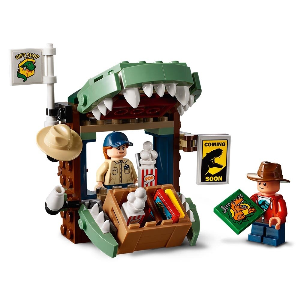 Фото Конструктор LEGO Jurassic world Дилофозавр на воле (75934)