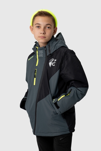 Фото Куртка зимова для хлопчика G702 140 см Сірий (2000989608134W)