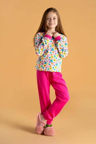 Фото Пижама для девочки Т21/1-И134-140 Разноцветный (4820000272506А)