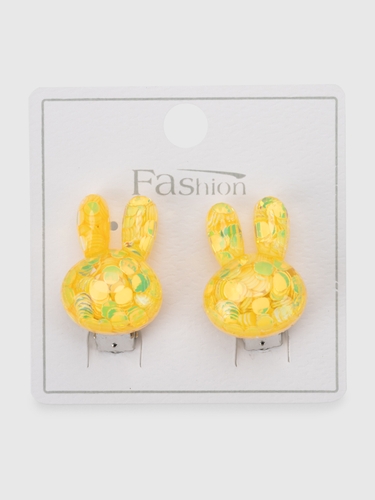 Сережки на клипсі для дівчинки XF111111 Жовтий (2000990555663)