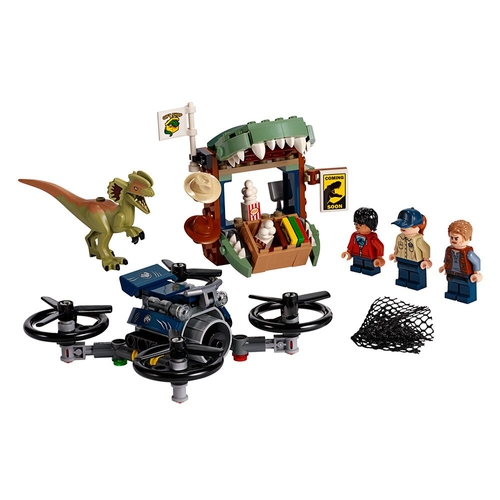 Фото Конструктор LEGO Jurassic world Дилофозавр на волі (75934)