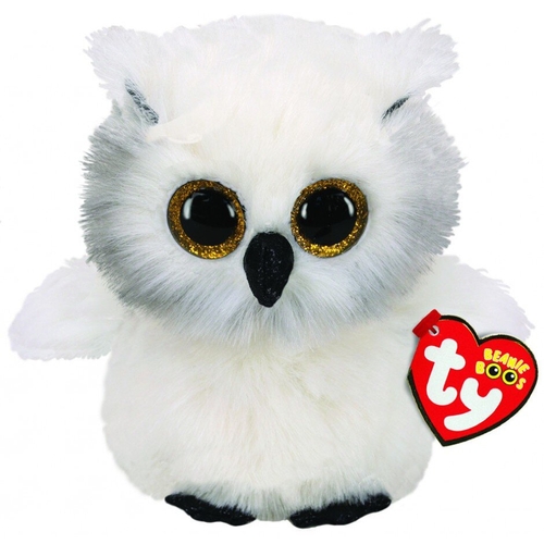 Фото Мягкая игрушка TY Beanie Boo's Белая сова "SNOWY OWL" 15см (36305)