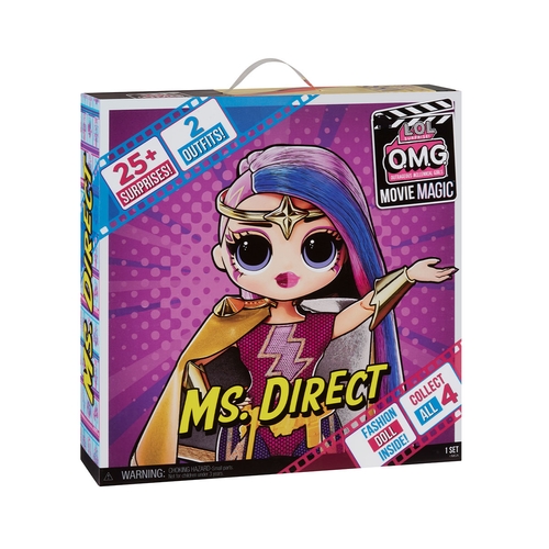 Фото Игровой набор с куклой L.O.L. SURPRISE! серии "O.M.G. Movie Magic" - МИС АБСОЛЮТ (с аксес.) 577904 (2000904618408)