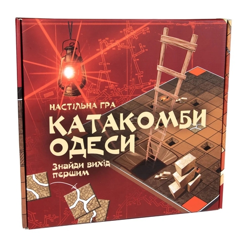 Фото Настольная игра Катакомбы Одессы развлекательная на украинском языке Strateg 30285 (4823113821739)