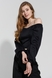 Блуза жіноча 2401 L Чорний (2000990396594D) Фото 3 з 9