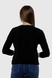 Джемпер однотонний жіночий 1910 XL Чорний (2000990254948D) Фото 3 з 9