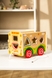 Игрушка деревянная "Машинка-сортер" MWZ-5079 Разноцветный (2002014992720) Фото 1 из 6