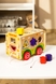 Іграшка дерев'яна "Машинка-сортер" MWZ-5079 Різнокольоровий (2002014992720) Фото 2 з 6