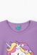 Костюм для дівчинки Baby Show 16230 футболка + шорти 128 см Бузковий (2000989658696S) Фото 9 з 14