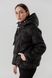 Куртка однотонная женская 23826 2XL Черный (2000990317711D) Фото 6 из 14