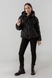 Куртка однотонная женская 23826 2XL Черный (2000990317711D) Фото 3 из 14