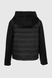 Куртка однотонна жіноча Visdeer 24111 XL Чорний (2000990321220D) Фото 14 з 15