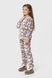 Пижама для девочки Фламинго 855-910 98-104 см Молочный (2000990289971D) Фото 3 из 20
