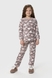 Пижама для девочки Фламинго 855-910 134-140 см Молочный (2000990290038D) Фото 1 из 20