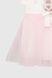Сукня однотонна для дівчинки Baby Show 9409 86 см Рожевий (2000990473745S) Фото 4 з 6