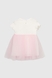 Сукня однотонна для дівчинки Baby Show 9409 86 см Рожевий (2000990473745S) Фото 2 з 6