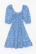 Платье с узором женское Firesh 8024 XL Голубой (2000989781165S) Фото 8 из 12