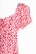 Платье с узором женское W23-19 M Розовый (2000989431008S) Фото 9 из 11