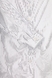 Сорочка з візерунком для дівчинки LocoLoco 9057 158 см Сріблясто-білий (2000990486653D) Фото 8 з 11