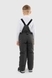 Штани на шлейках для хлопчика EN111 92 см Сірий (2000989592921W) Фото 6 з 17