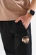 Спортивні штани для хлопчика Неслухнянки HS-880 176 см Чорний (2000990368348D) Фото 2 з 11