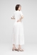 Сукня однотонна жіноча W23-28 2XL Білий (2000989542940S) Фото 7 з 13