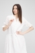 Платье однотонное женское W23-28 2XL Белый (2000989542940S) Фото 4 из 13