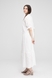 Платье однотонное женское W23-28 2XL Белый (2000989542940S) Фото 6 из 13