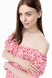 Платье с узором женское W23-19 M Розовый (2000989431008S) Фото 5 из 11
