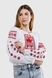 Вышиванка рубашка с принтом женская Олеся 54 Белый (2000989910053A) Фото 1 из 14