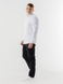 Рубашка классическая с узором мужская Nacar 68031 S Белый (2000990414816D) Фото 4 из 11
